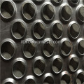 Schermi di metallo perforato di alluminio Rete metallica perforata